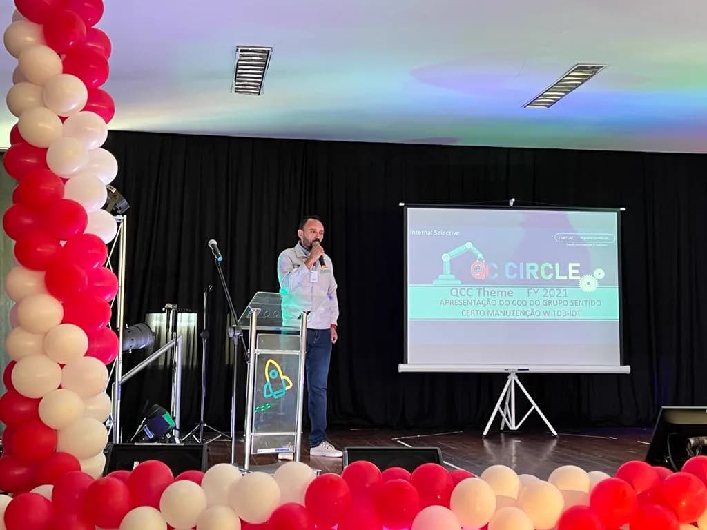 Apresentação técnica sobre melhoria contínua